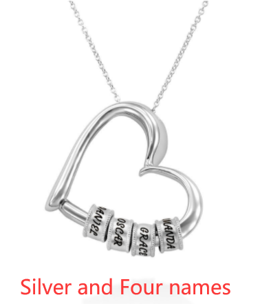 Thanksgiving Heart Love Simple Beaded Pendant Necklace - Global Trending