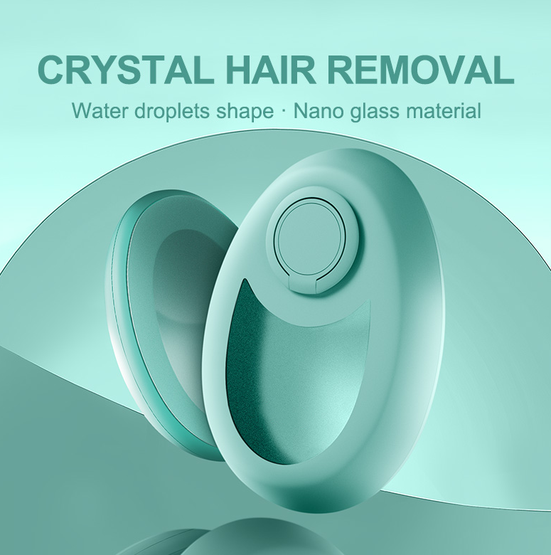 CJEER Upgraded Crystal Hair Removal Magic Crystal Hair Eraser For Women And Men Physical Exfoliating Tool Painless Hair Eraser Removal Tool For Legs Back Arms - Global Trending